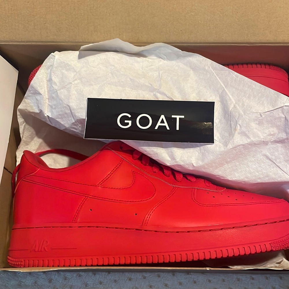 Air forces 1 university, red / university, red size 12